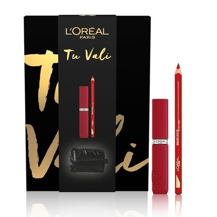 L'Oreal Paris Self Confidence Box Mini Beauty Black Lip Kit