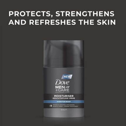 Dove Men+Care Moisturiser Hydration Boost Face Care Cream - Image 3