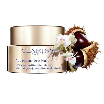 Clarins Nutrilumire Night Cream 50Ml Nourishing Revitalizing Night Cream - Image 3