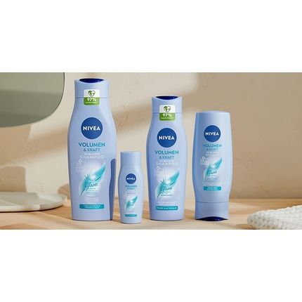 Nivea Volumen & Kraft Ph-Balance Shampoo With Bamboo Extract 400Ml - Image 3