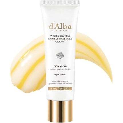 كريم مرطب نباتي من D'Alba White Truffle Double Moisture