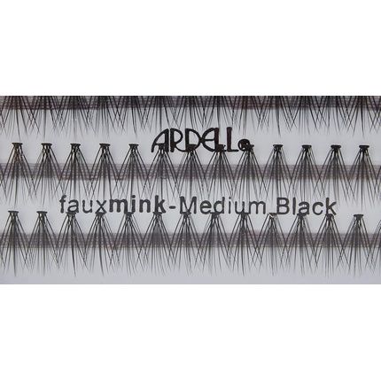 Ardell Faux Mink Individual Medium Black Eyelashes 25G - Image 3