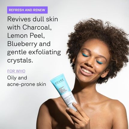 مقشر الوجه بالليمون بالفحم من أكيور إنكريديبلي، 118 مل