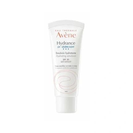 Avne Hydrance Uv Spf 30 Light Hydrating Emulsion 40 Ml Moisturizing Emulsion For Normal Combination And Sensitive Skin