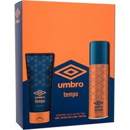 Umbro For Her Tempo Gift Set Deodorant 150 Ml And Shower Gel 150 Ml
