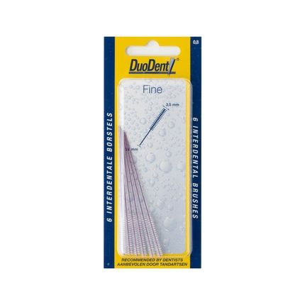 Duodent Fine 0.8 Mm - 6 Pcs - Interdental Brush