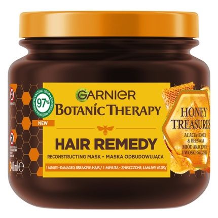 Garnier Botanic Therapy Restorative Hair Mask For Damaged And Brittle Hair With Acacia Honey 340Ml