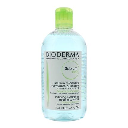 Bioderma Sbium H2O Micellar Water 500Ml Purifying Cleansing Solution