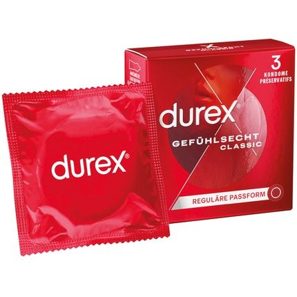 Durex Durex Condom Classic 3 Pieces Real Feel