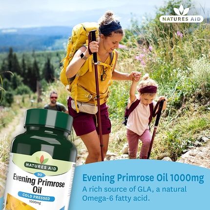 Natures Aid Evening Primrose Oil 1000Mg 90 Capsules
