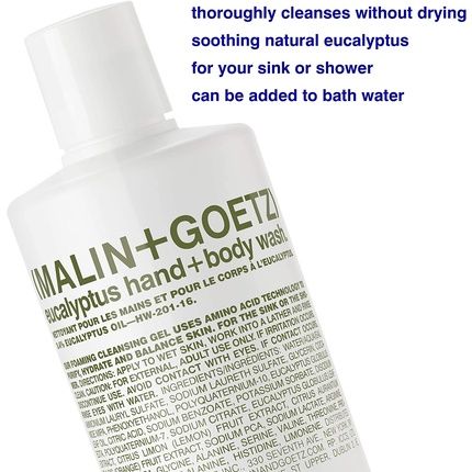 Malin + Goetz Eucalyptus Hand + Body Wash 16 Fl. Oz.