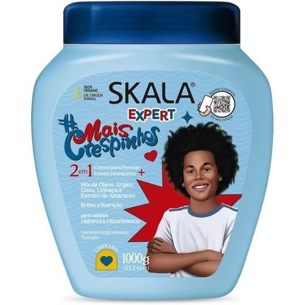 Skala Mais Crespinhos 2 In 1 Hair Cream Moisturizer 1000G