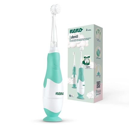 Neno(R) Denti, Electric Toothbrush For Children 3M-36M, Waterproof, 3