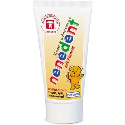Nenedent Children'S Toothpaste With Xylitol, Fluoride, And Silica Gel 50Ml