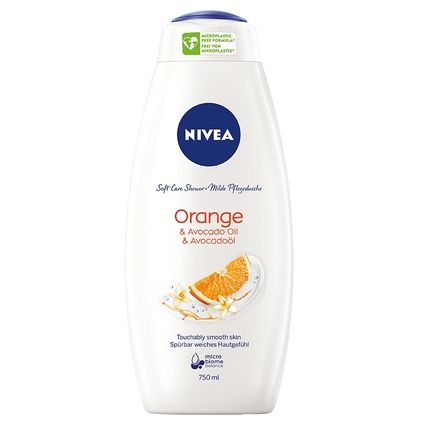 Nivea Orange & Avocado Oil Care Shower Gel 750Ml