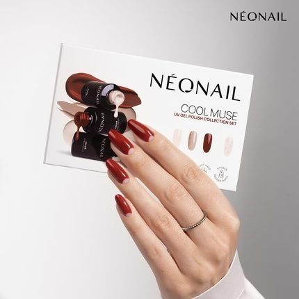 Nonail Cool Muse Collection Uv Nail Polish And Nail Sticker Set