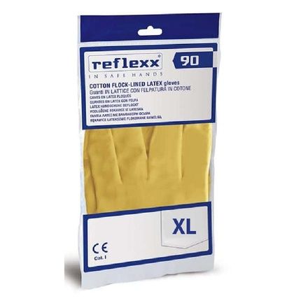 Reflex Latex Dishwashing Gloves Xl