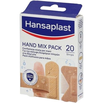 Hansaplast Hand Mix Pack Mixed Plasters 20 Plasters