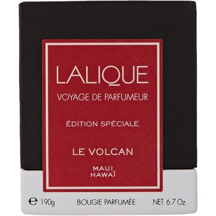 Lalique Special Edition The Volcavo Maui Hawaii Candle