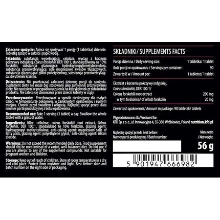 Kfd Forskolin 90 Tablets