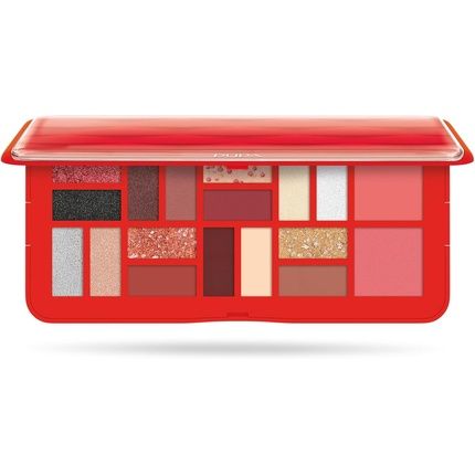 Pupa Icon 002 Red Palette For Face And Eyes With Mirror 20G