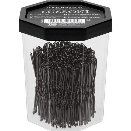 T4B Lussoni 300 Pieces Wavy Hair Pins Hair Clips U Shape 4.5Cm Black - Image 3