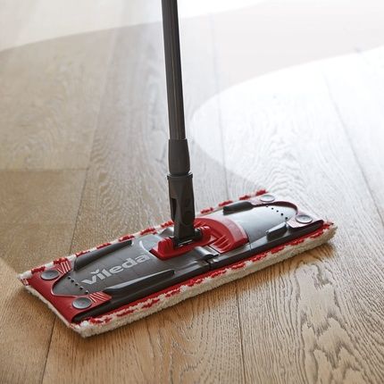 Vileda Floor Mop, Microfiber, Red/White, 7 X 14 X 105 Cm - Image 3