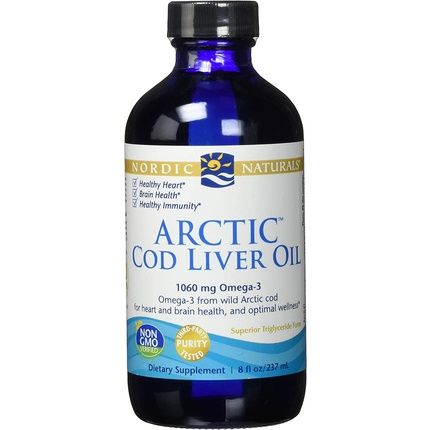 Nordic Naturals Arctic Cod Liver Oil 1060Mg Unflavored 237Ml