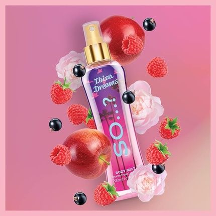 So...? Summer Escapes Women'S Ibiza Dreams Body Mist Fragrance Spray 200Ml - Image 3
