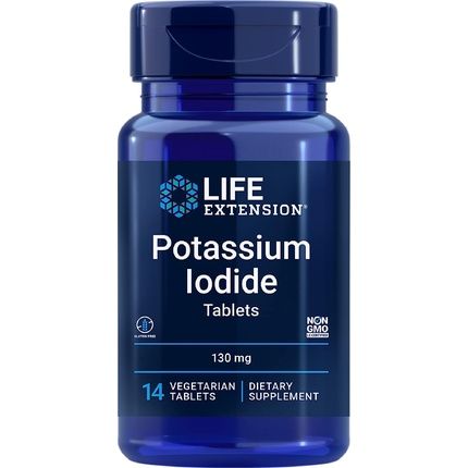 Life Extension Potassium Iodide 130Mg 14 Tablets