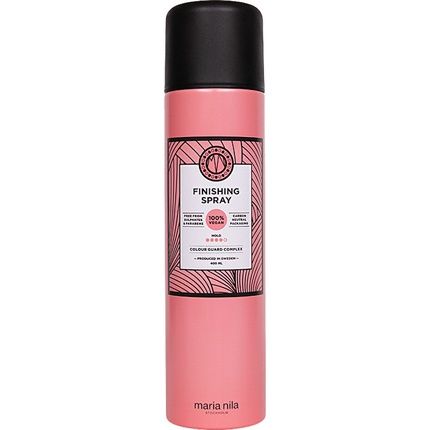 Maria Nila Style Finish Finishing Spray Hairspray For Strong Fixation