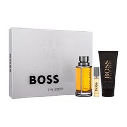 Hugo Boss The Scent Gift Set - Eau De Toilette 100 Ml, Miniature Eau De Toilette 10 Ml, And Shower Gel 100 Ml