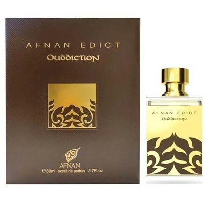 Afnan Edict Ouddiction Extrait De Parfum Spray Unisex 2.7Oz 80Ml - Image 3