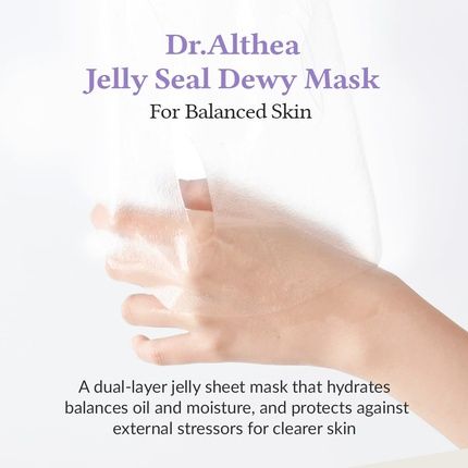 Dralthea Jelly Seal Dewy Mask Hydrate & Restore Balance Boost