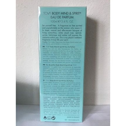 Tova Beverly Hills Bodymindspirit Eau De Parfum 34 Fl Oz
