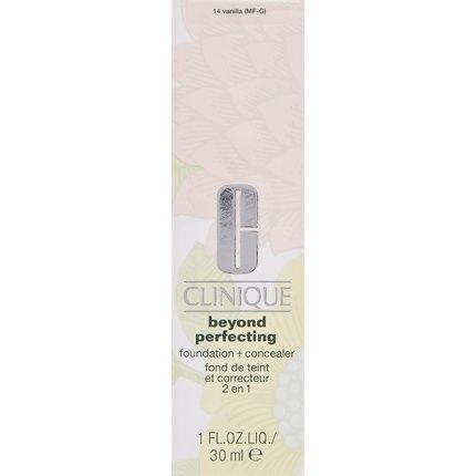 Clinique Beyond Perfecting Foundation And Concealer 14 Vanilla 30Ml