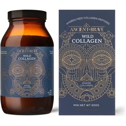 Ancient + Brave Wild Collagen 100% Hydrolysed Collagen Peptides 200G - Wild Caught Marine Collagen Powder Supplement - Image 3