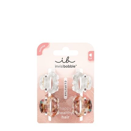 Invisibobble Clipstar Petit Bijoux Hair Clip 4 Pieces