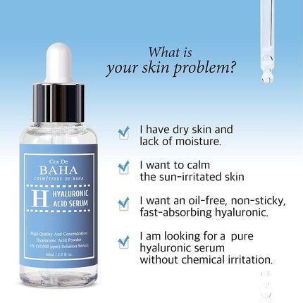 Pure Hyaluronic Acid 1% Serum 10,000Ppm Hydrating Face Serum For Fine Lines - Image 3