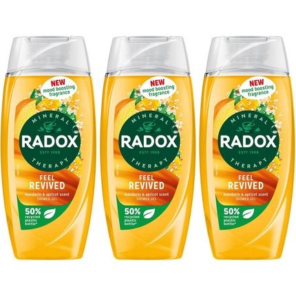 Radox Mineral Therapy Feel Revived Shower Gel With Mandarin & Apricot Scent 225Ml