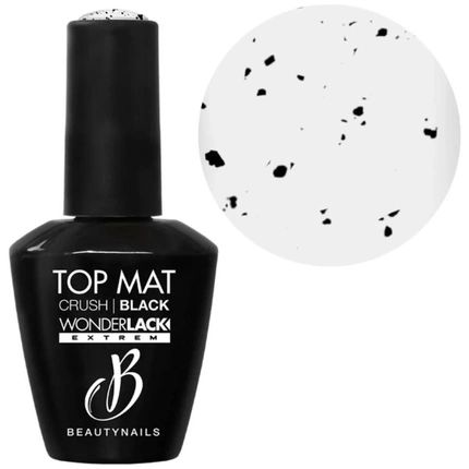 Beautynails Bna We Top Mat Crush Black 12 Milliliters