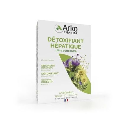 Arkofluides Liver Detoxifier - Helps Detoxify The Liver