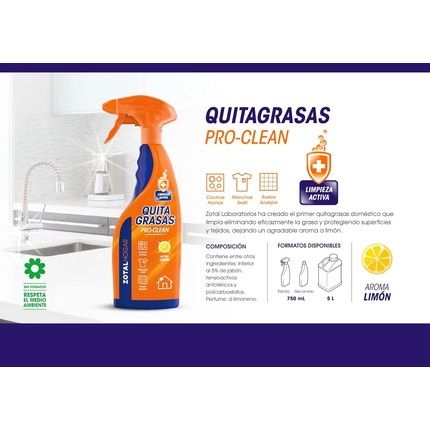 Zotal Fat Remover Triple Action Lemon - Image 3