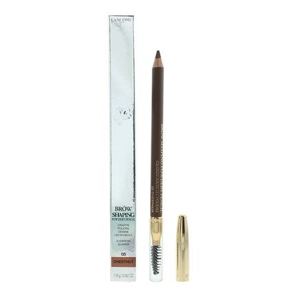 Lancme Brow Shaping Powdery Pencil 05 Chestnut 119G Eyebrow Pencil With Brush - Image 4
