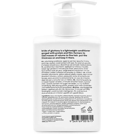 Evo Bride Of Gluttony Volumizing Conditioner 300Ml 10.1Fl Oz