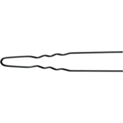 Comair Hairpins Thick 50 Pieces Bag 75 X 1.10Mm Black