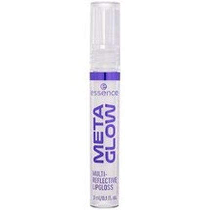 Essence Cosmetics Meta Glow Multireflective Lip Gloss 01 Cyber Space 3Ml