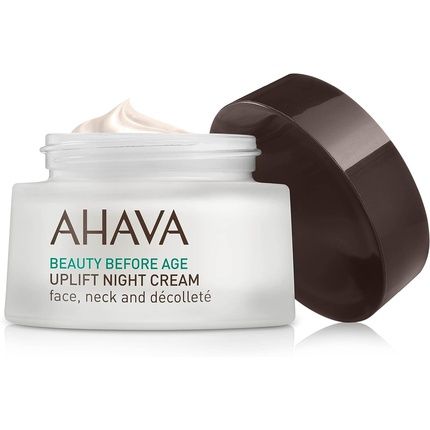 Ahava Uplift Night Cream Anti Aging Wrinkle Reducer Treatment For Women And Men Firming And Tightening Facial Cream 50Ml