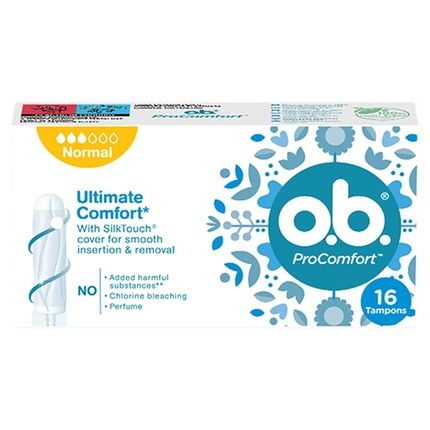 O.B. Procomfort Tampons Normal - 16 Pieces