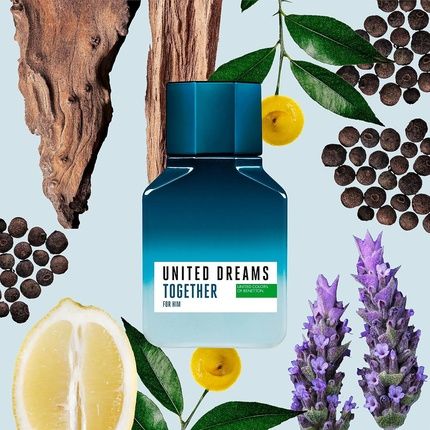 Benetton United Dreams Together Eau De Toilette For Men - Fresh And Casual - Image 3